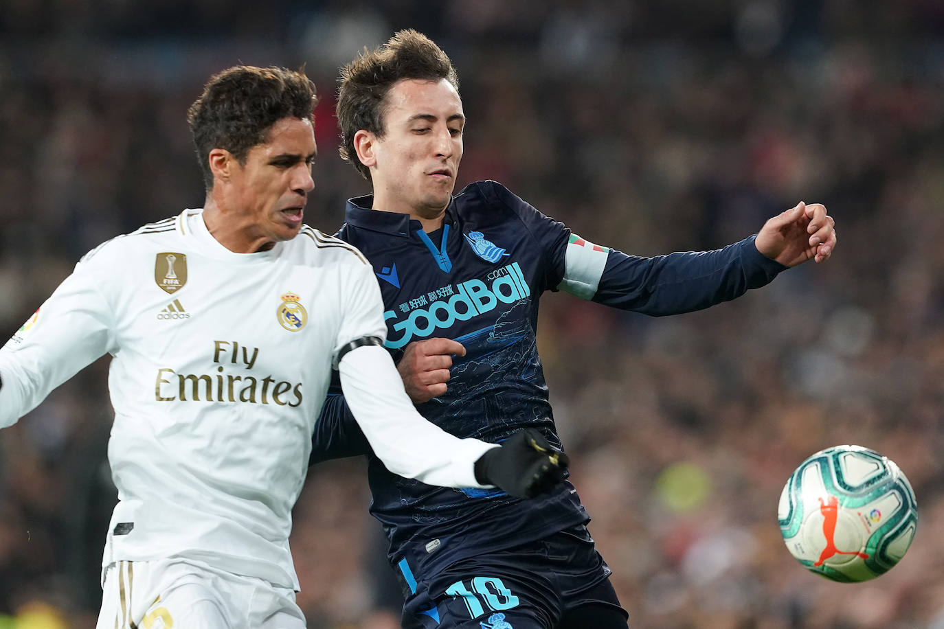 Las imágenes más destacadas del Real Madrid - Real Sociedad en el Bernabéu. 