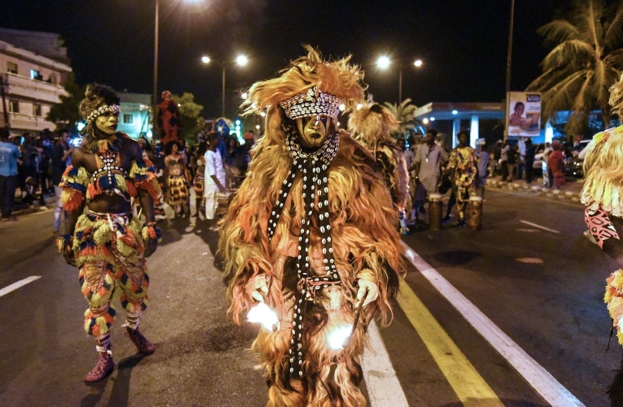 Fotos: Primer carnaval de Dakar