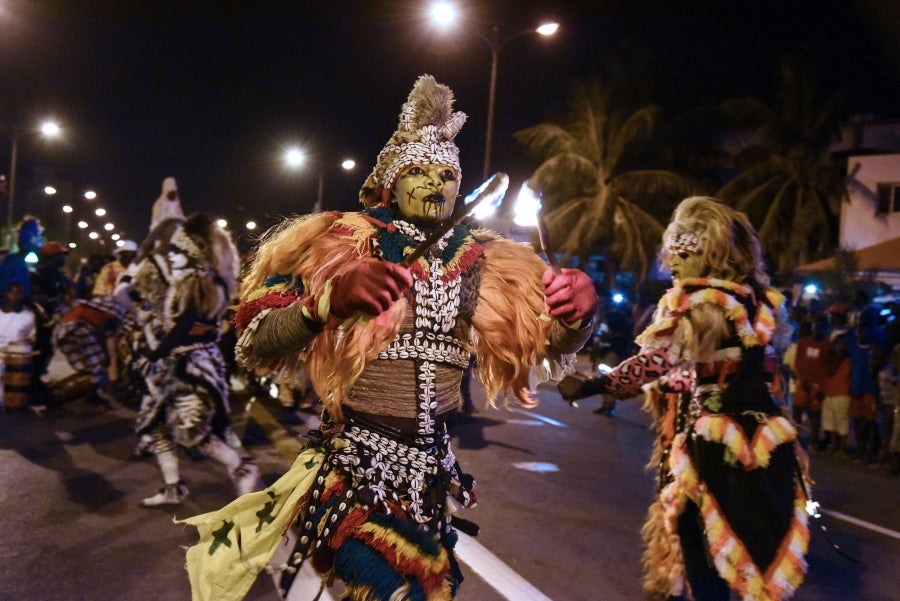 Fotos: Primer carnaval de Dakar