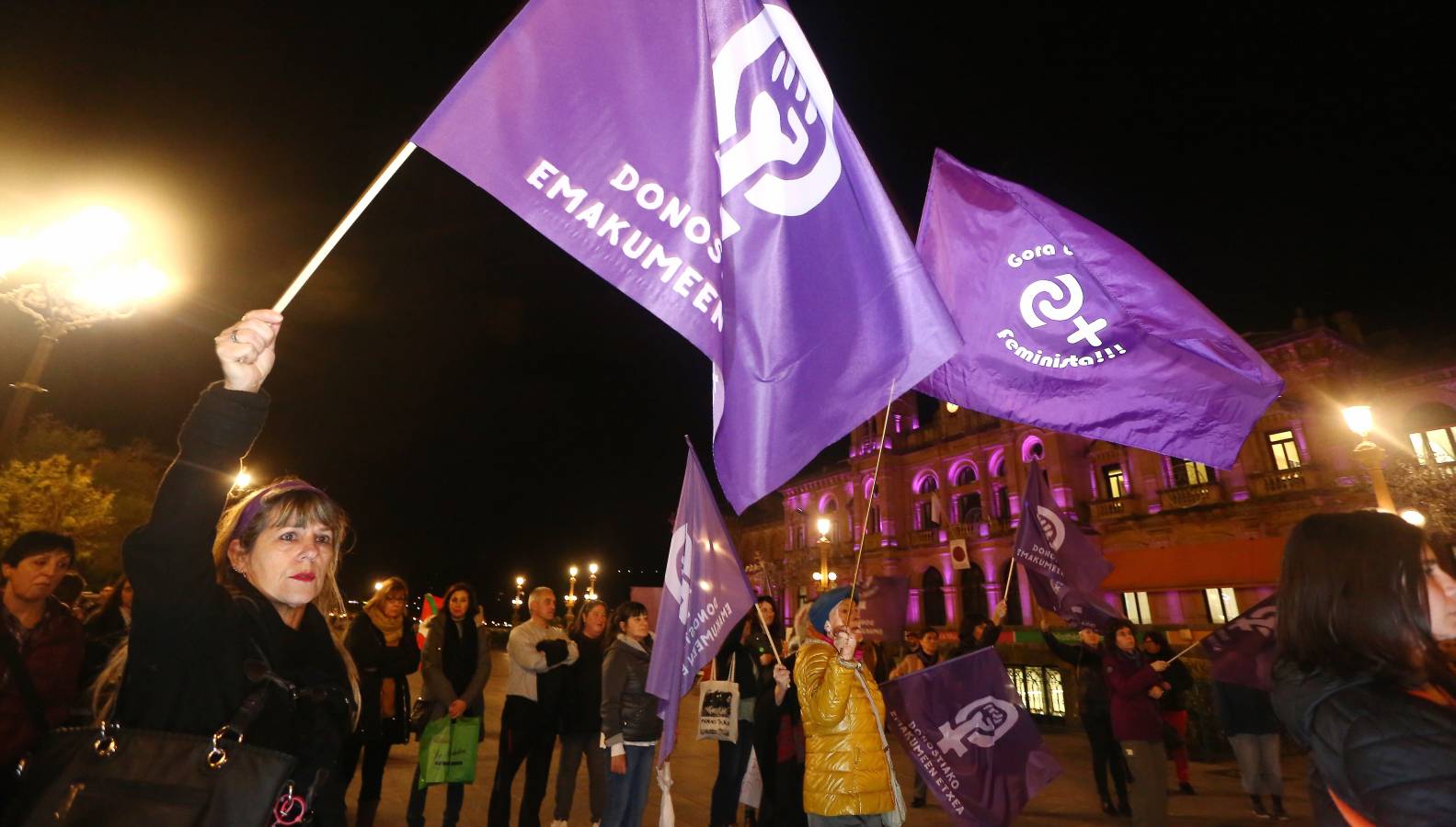 En el día Internacional para Eliminar la Violencia contra las Mujeres, Gipuzkoa clama por una sociedad sin violencia ni discriminación contra las mujeres.