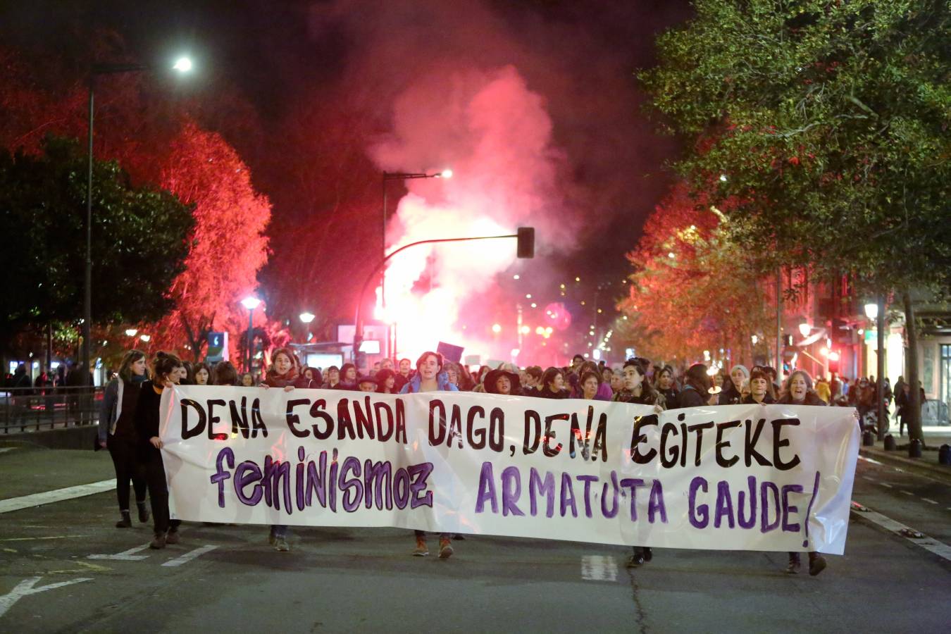 En el día Internacional para Eliminar la Violencia contra las Mujeres, Gipuzkoa clama por una sociedad sin violencia ni discriminación contra las mujeres.