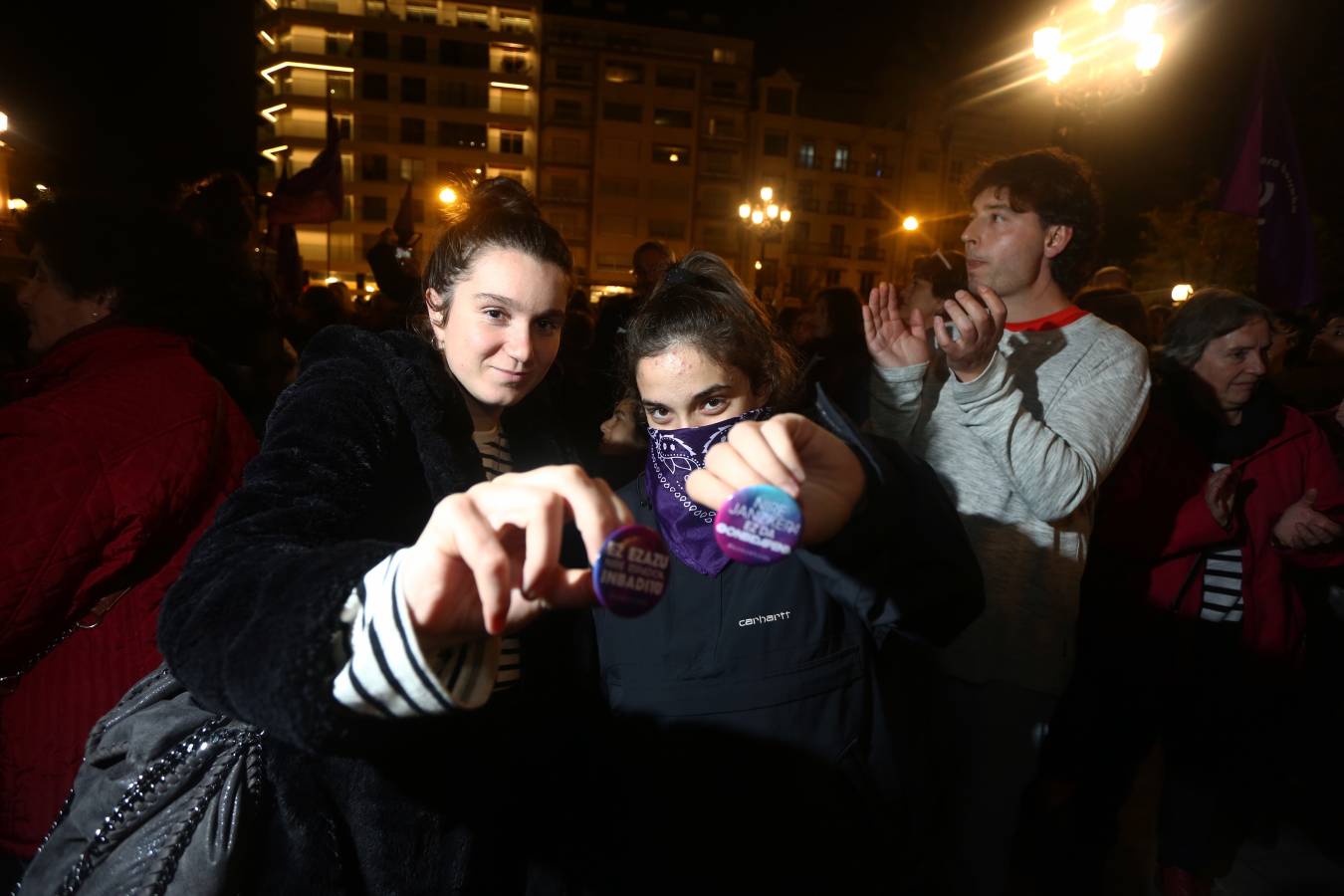 En el día Internacional para Eliminar la Violencia contra las Mujeres, Gipuzkoa clama por una sociedad sin violencia ni discriminación contra las mujeres.