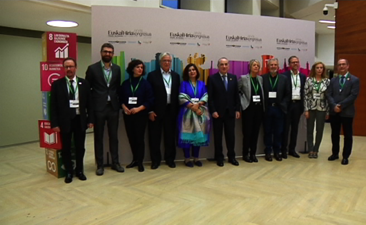 La presentación del congreso en San Sebastián.