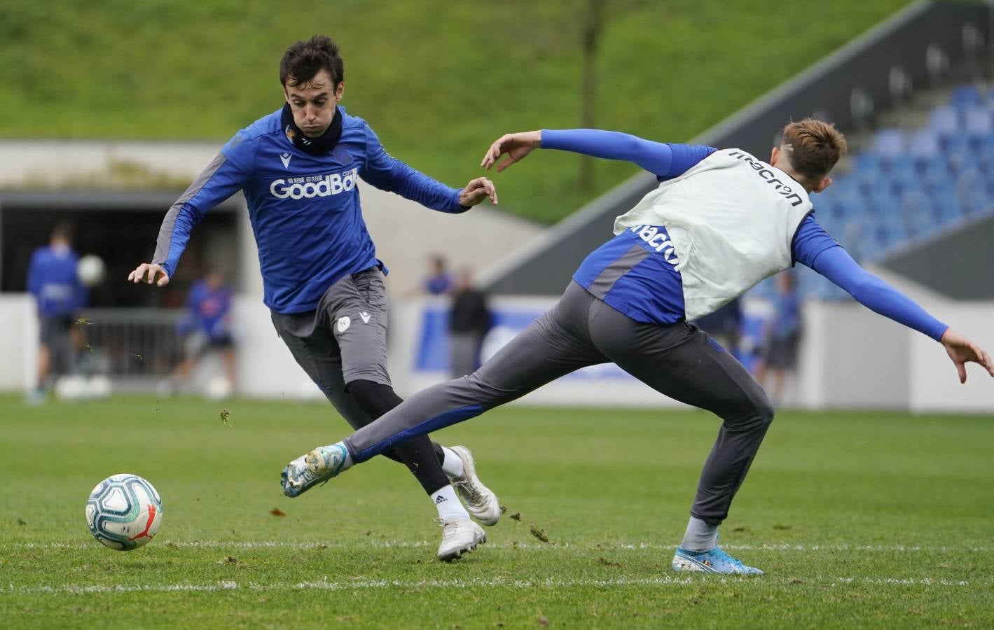 El conjunto de Imanol Alguacil se ha ejercitado en Zubieta.