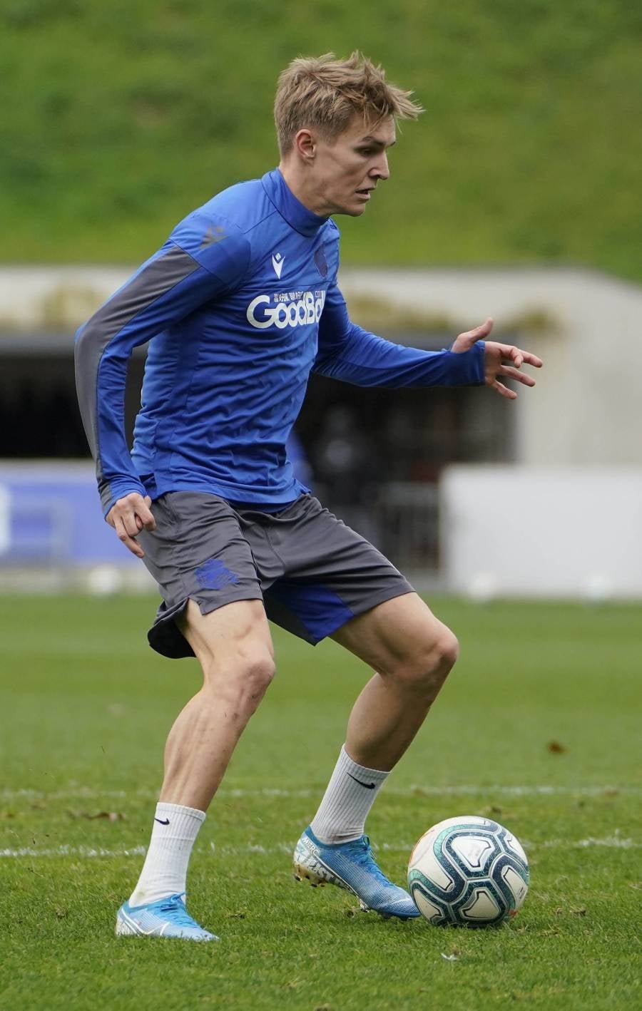 El conjunto de Imanol Alguacil se ha ejercitado en Zubieta.