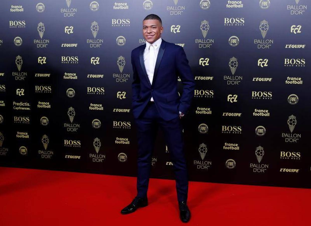 Kylian Mbappé, ganador del Trofeo Kopa 2018.