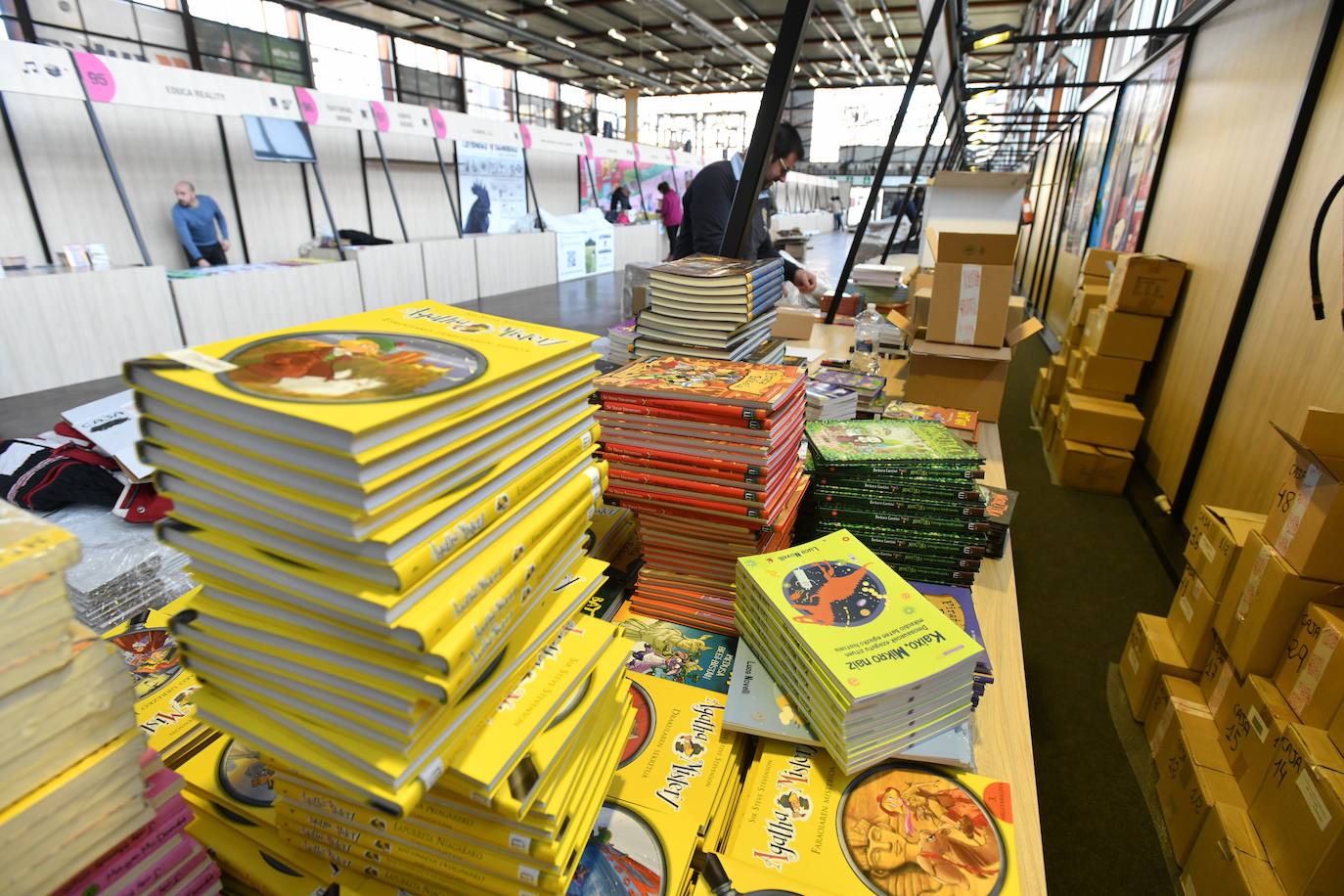 Durangoko Azokaren 54. ediziorako dena prest dute zazpi guneetan