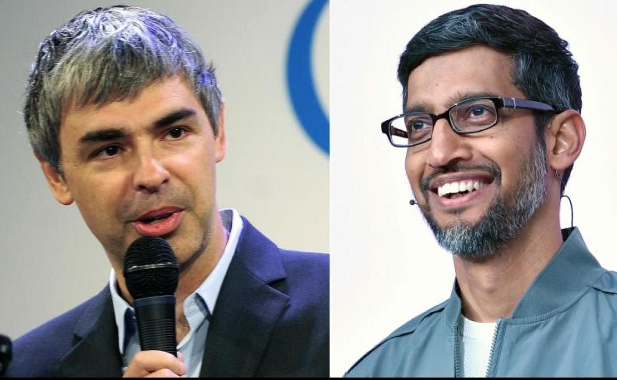 Los fundadores de Google ceden ante Sundar Pichai