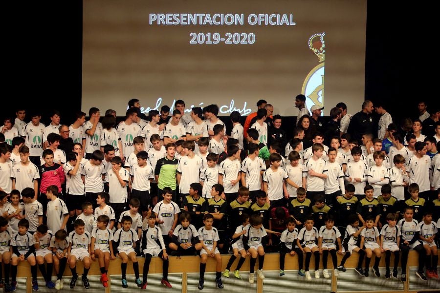 Fotos: Presentación de las plantillas del Real Unión