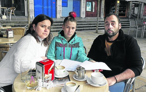 Tamara, Josune y Valeriano, padre de Kiara, están unidos de cara al juicio. 
