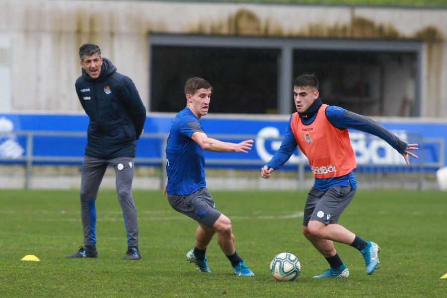 Fotos: Intensidad para preparar el encuentro ante el Barcelona