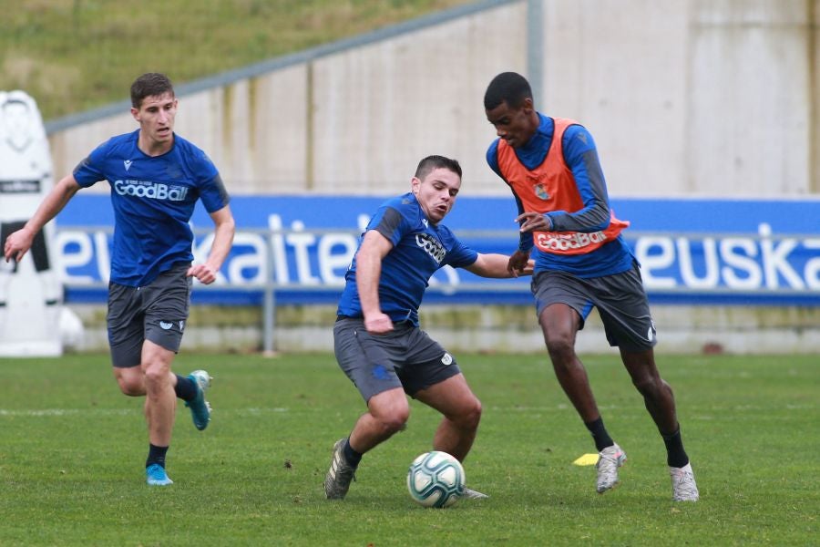 Fotos: Intensidad para preparar el encuentro ante el Barcelona