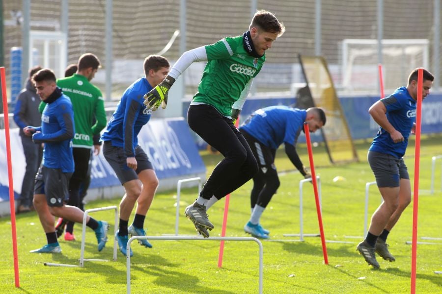 Fotos: Intensidad para preparar el encuentro ante el Barcelona
