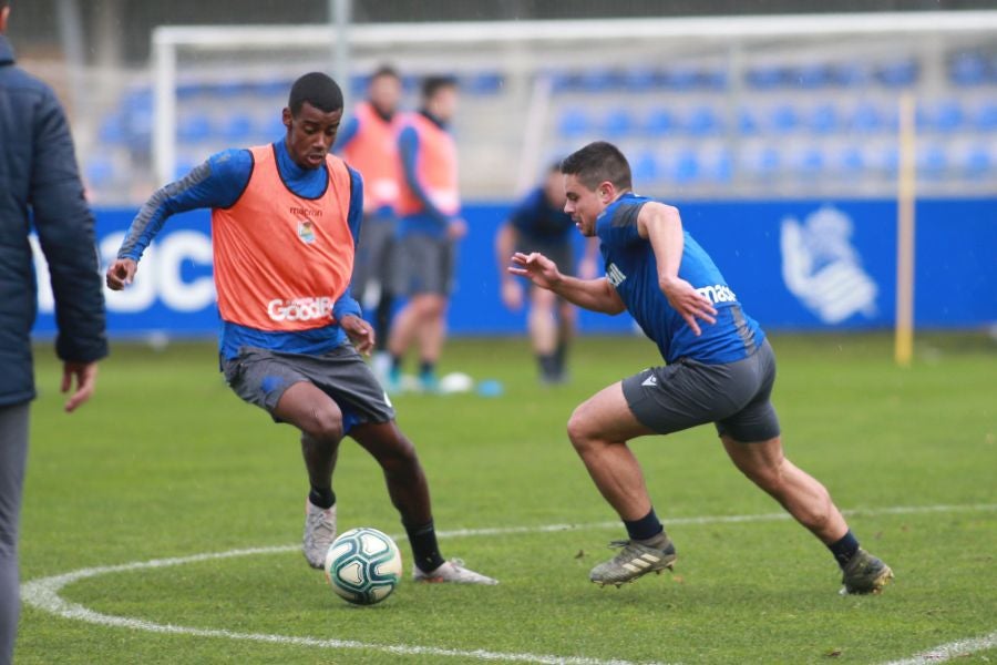 Fotos: Intensidad para preparar el encuentro ante el Barcelona