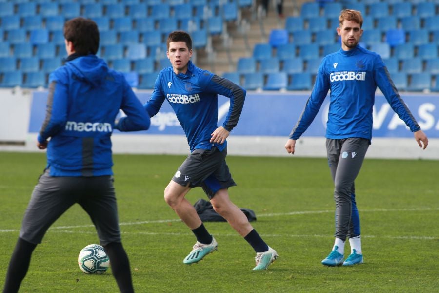Fotos: Intensidad para preparar el encuentro ante el Barcelona