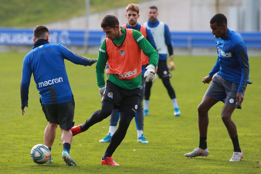 Fotos: Intensidad para preparar el encuentro ante el Barcelona