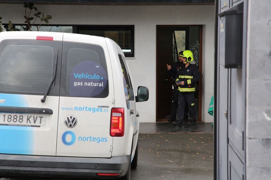 Fotos: Nueve intoxicados por monóxido de carbono emitido por una caldera en Donostia
