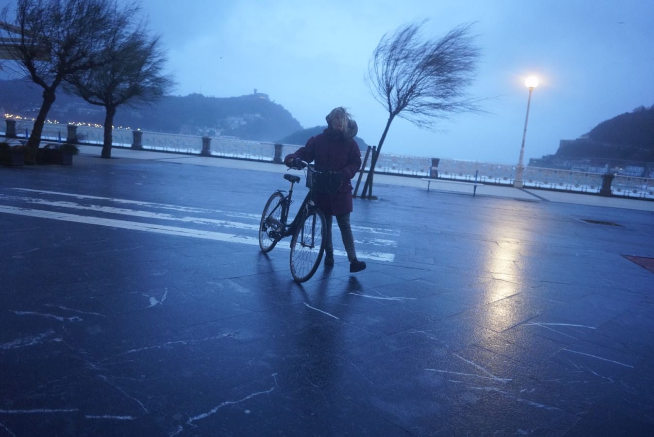 Las rachas de viento alcanzan los 135 km/ h y provocan numerosas incidencias