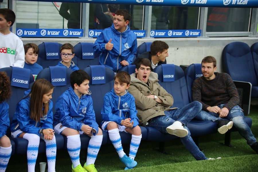 La Real Sociedad y el FC Barcelona han empatado a dos en el Reale Arena. 