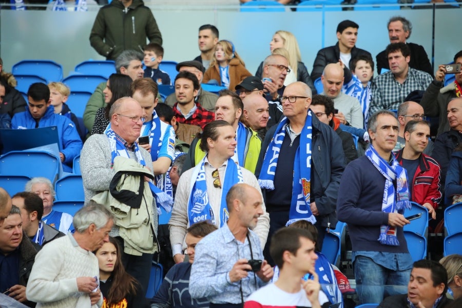 La Real Sociedad y el FC Barcelona han empatado a dos en el Reale Arena. 
