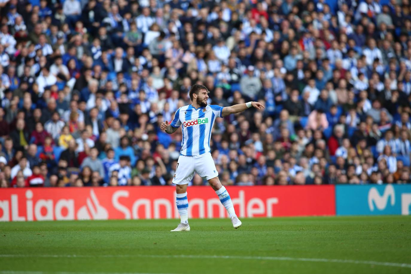 La Real Sociedad y el FC Barcelona han empatado a dos en el Reale Arena. 