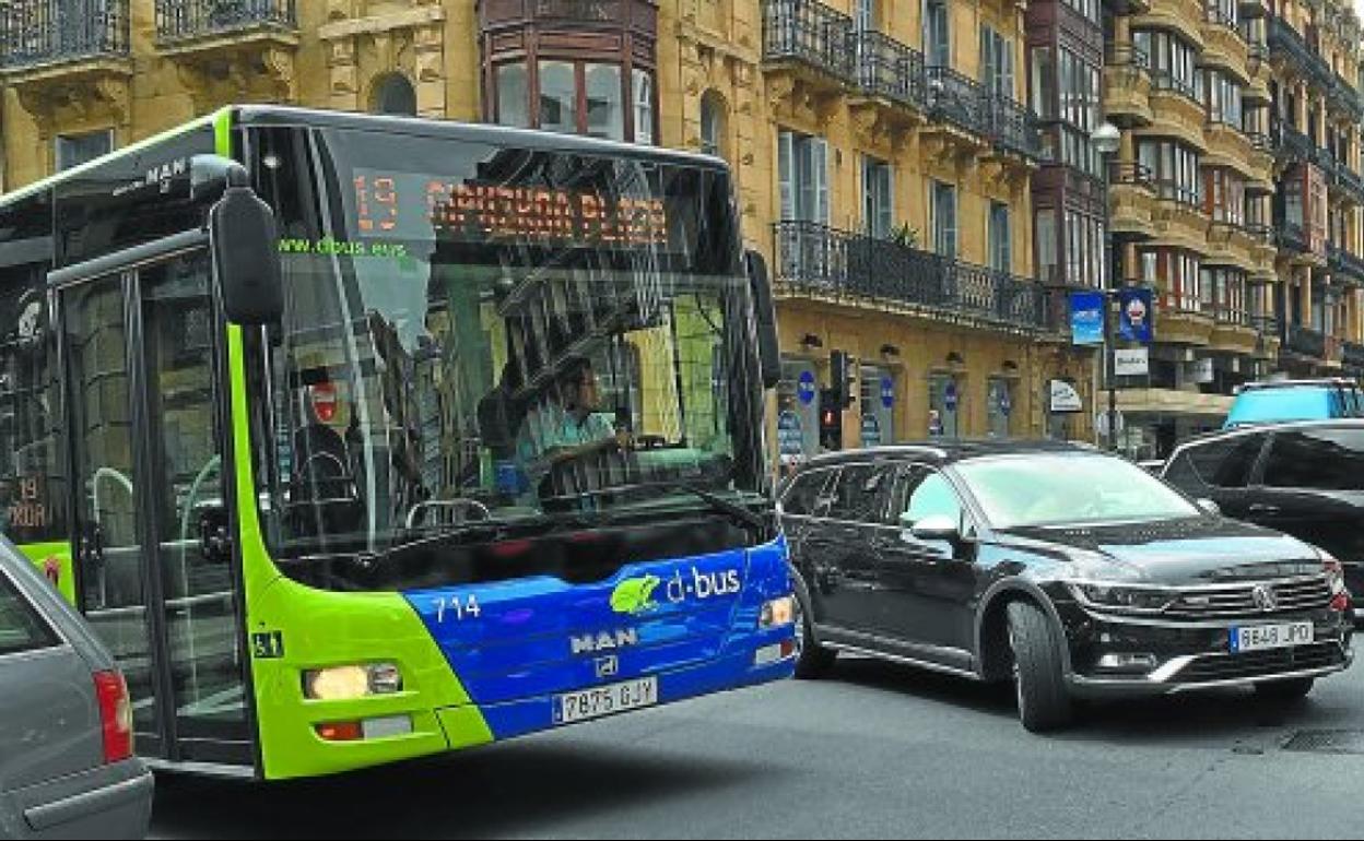El dia de Santo Tomás provocará en Donostia afecciones de tráfico en el Centro y cambios en Dbus y la OTA