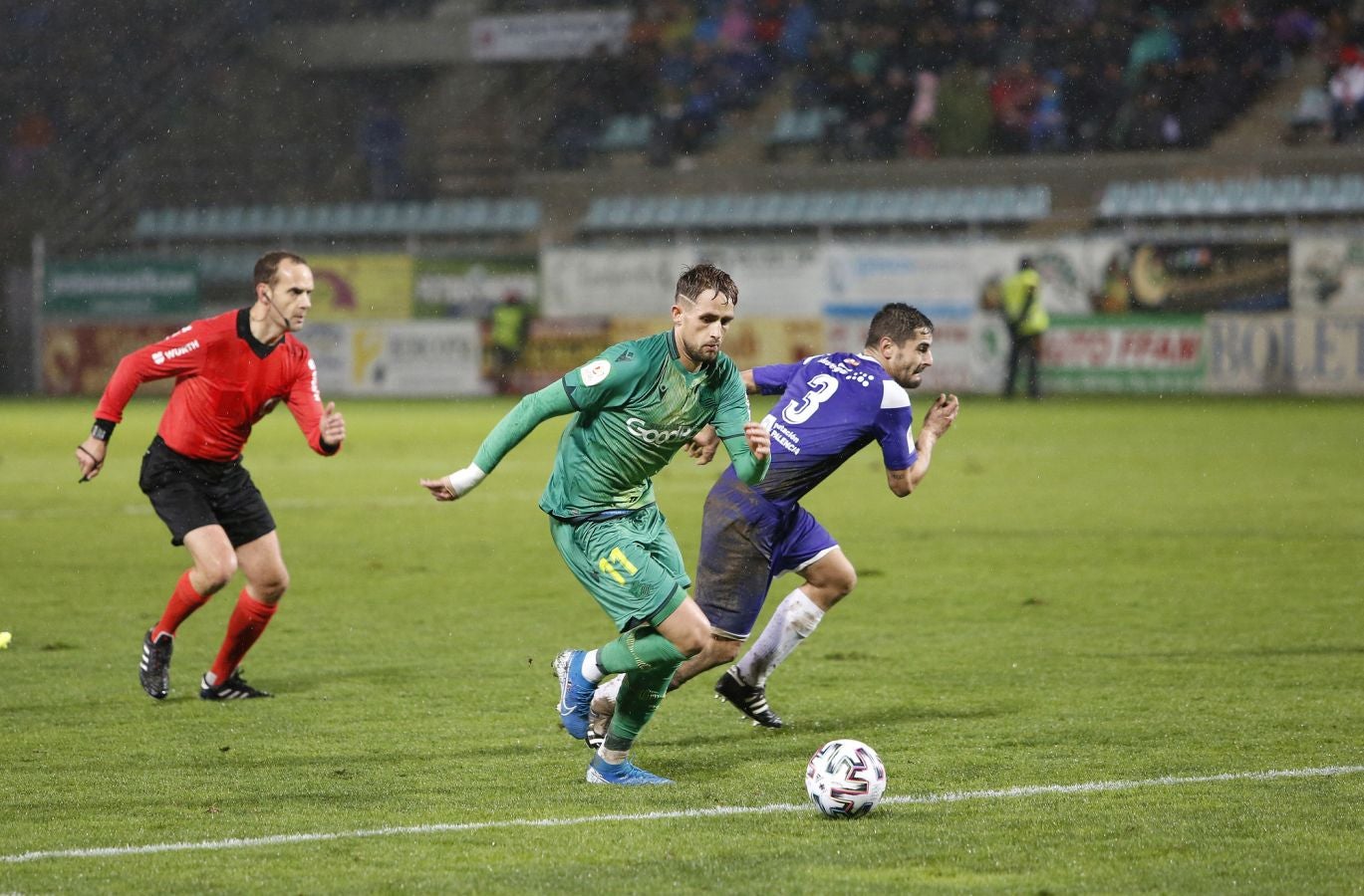 La Real Sociedad ganó al Becerril (0-8) y superó la eliminatoria de Copa en La Balastera 