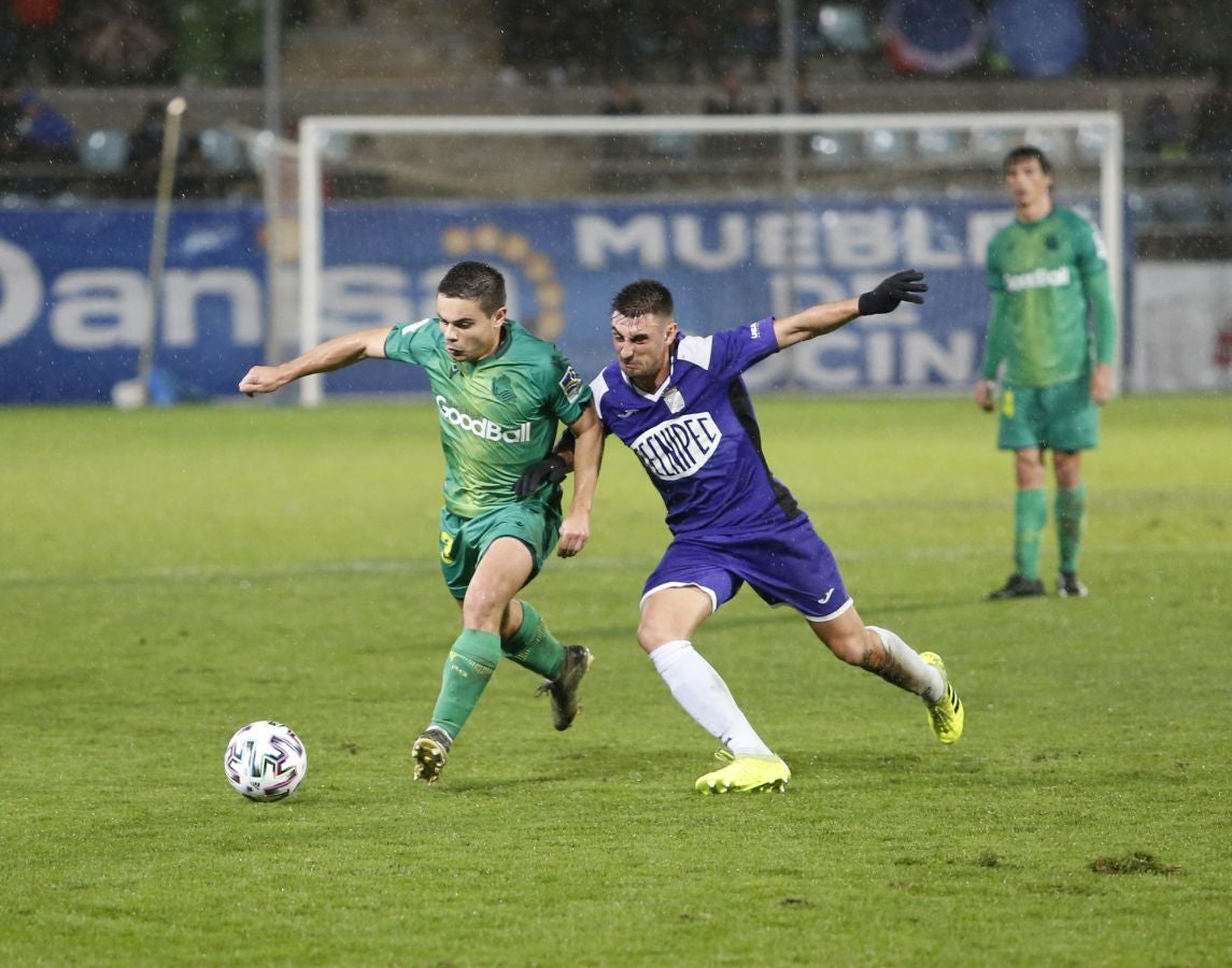 La Real Sociedad ganó al Becerril (0-8) y superó la eliminatoria de Copa en La Balastera 