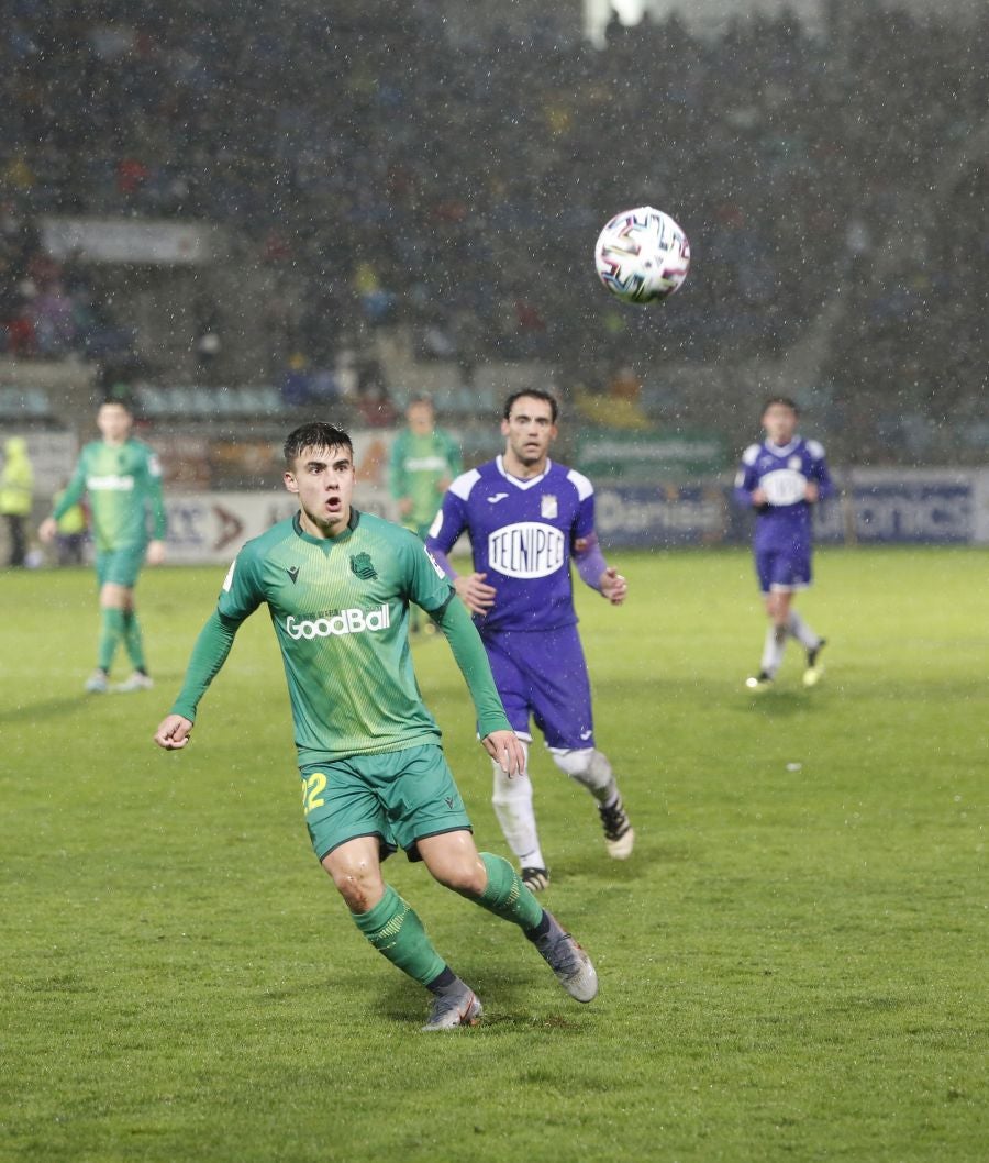 La Real Sociedad ganó al Becerril (0-8) y superó la eliminatoria de Copa en La Balastera 