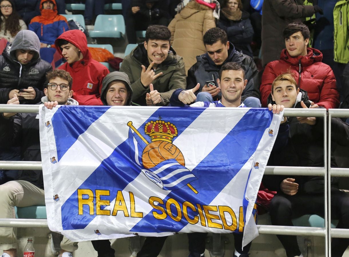 La Real Sociedad ganó al Becerril (0-8) y superó la eliminatoria de Copa en La Balastera 