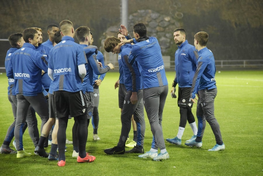 Fotos: Entrenamiento de la Real