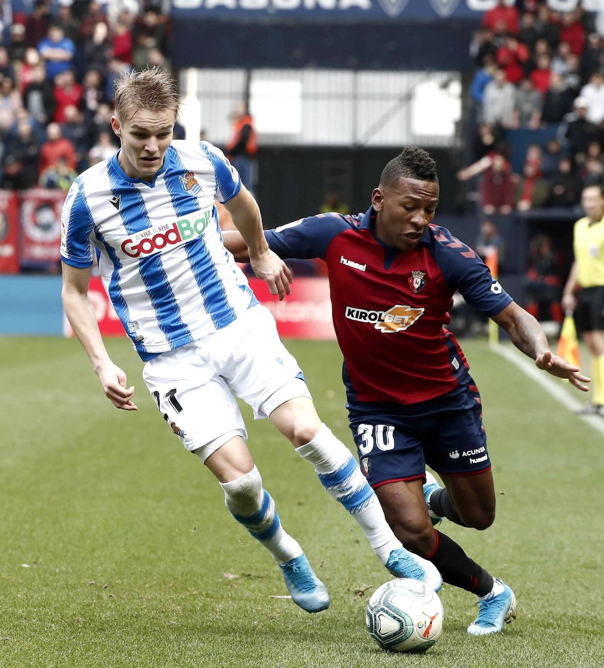 Fotos: Las mejores imágenes del Osasuna - Real Sociedad en El Sadar