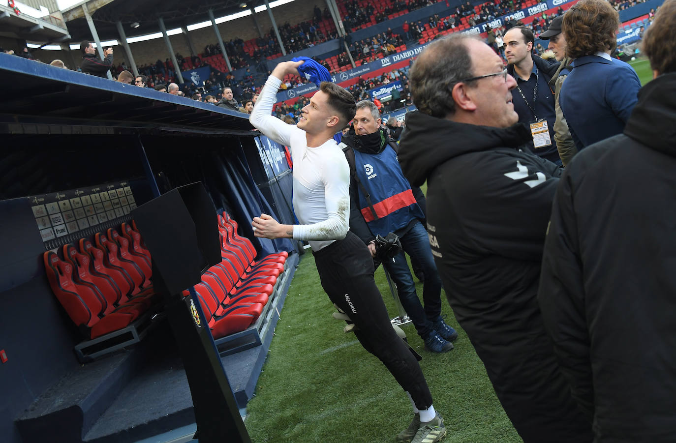 Fotos: Las mejores imágenes del Osasuna - Real Sociedad en El Sadar