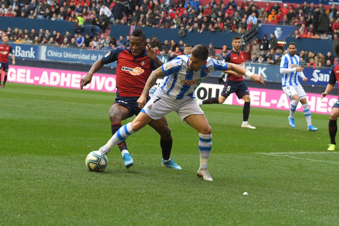 Fotos: Las mejores imágenes del Osasuna - Real Sociedad en El Sadar