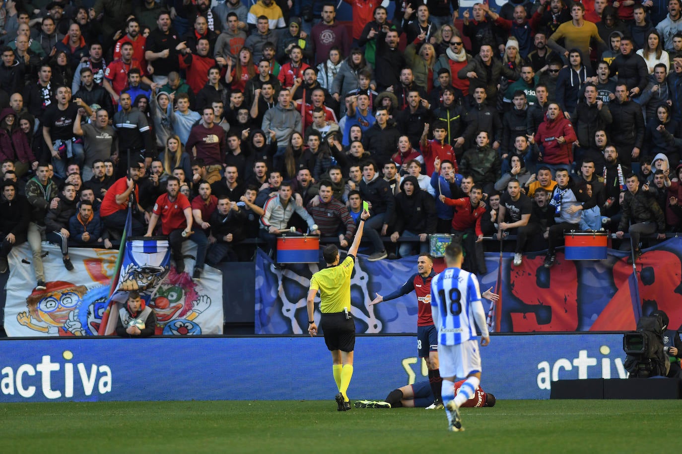 Fotos: Las mejores imágenes del Osasuna - Real Sociedad en El Sadar