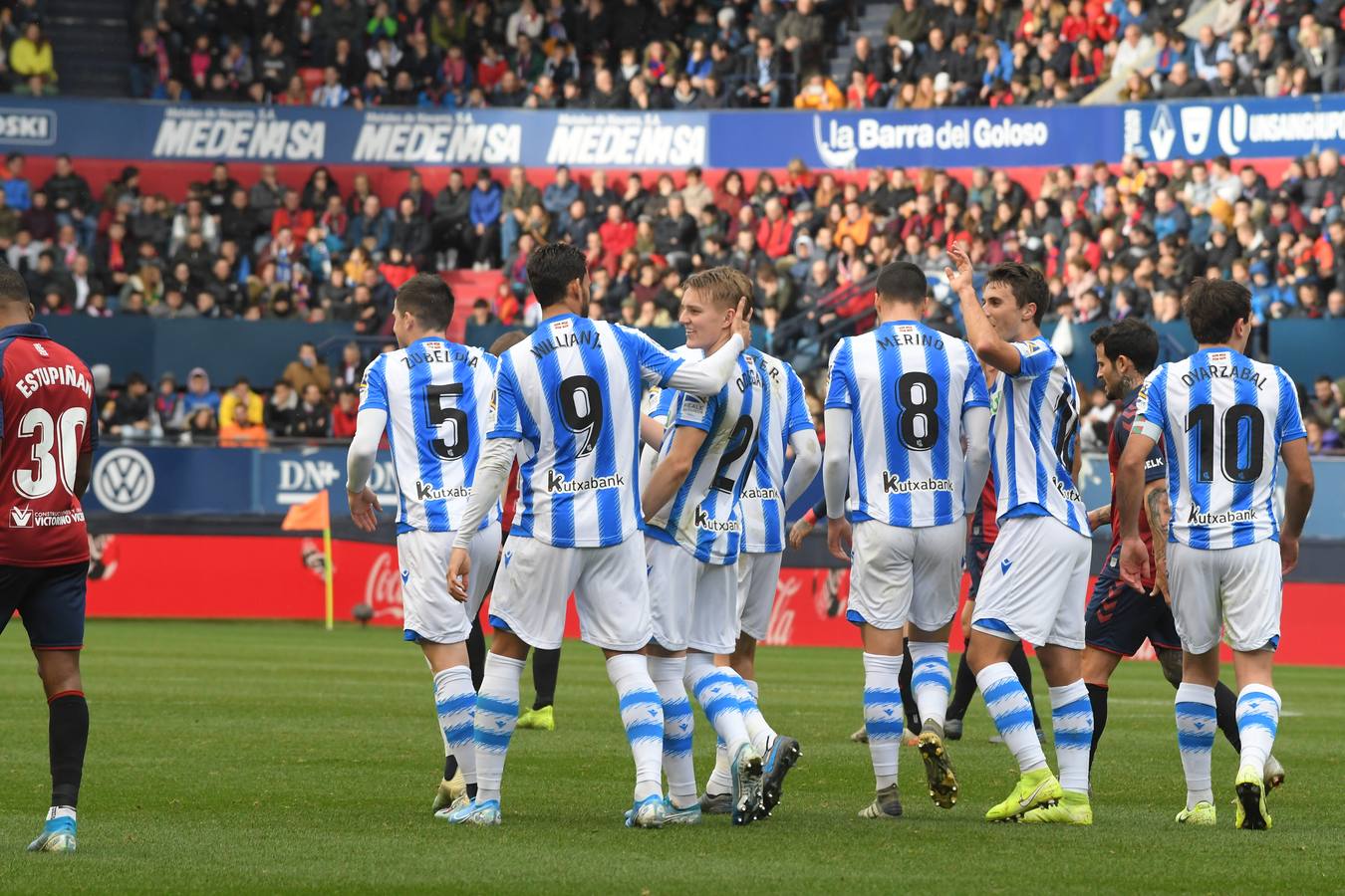 Fotos: Las mejores imágenes del Osasuna - Real Sociedad en El Sadar