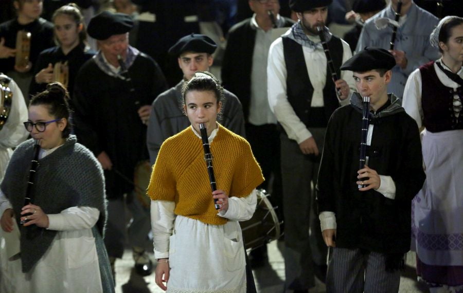 Fotos: Olentzero recorre Errenteria