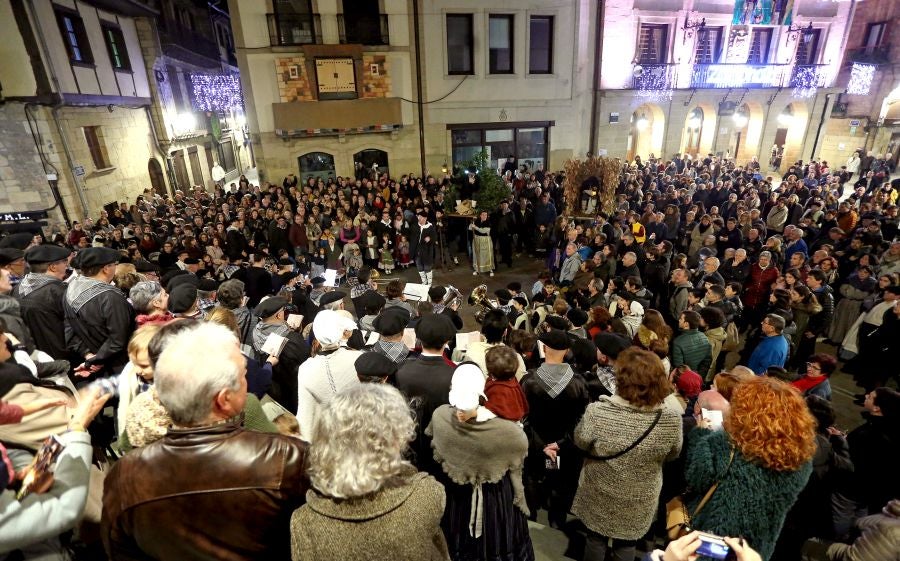 Fotos: Olentzero recorre Errenteria