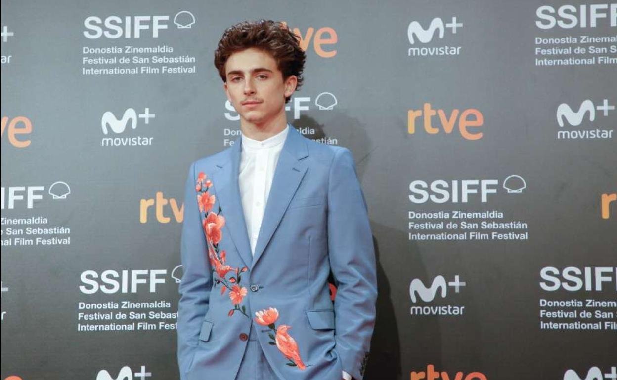 Timothée Chalamet: la joven estrella que se ha convertido en icono de la  moda | El Diario Vasco