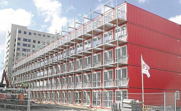 Imagen principal - Casas con containers en Amsterdam, Vancouver y Copenhague.