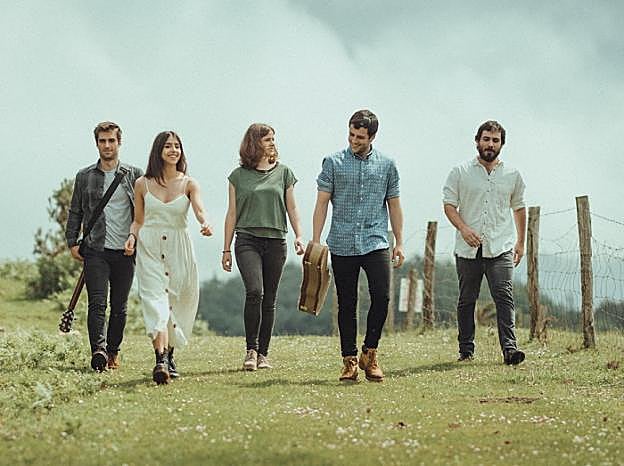 El quinteto donostiarra Nøgen.