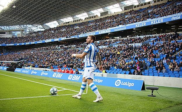 Frenazo en seco de la Real Sociedad