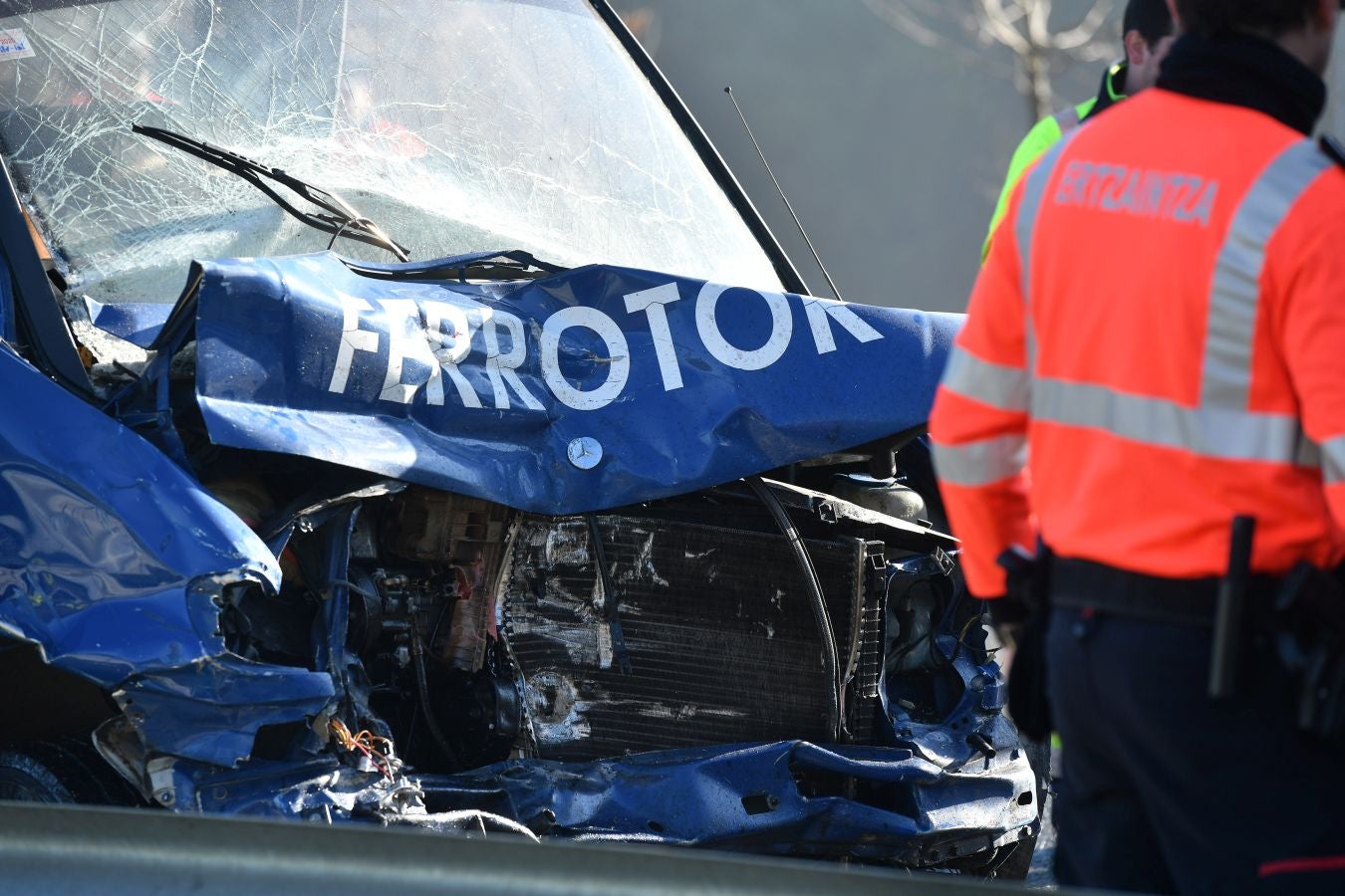 Como consecuencia del accidente, diez personas han resultado heridas, dos de ellas en estado muy grave