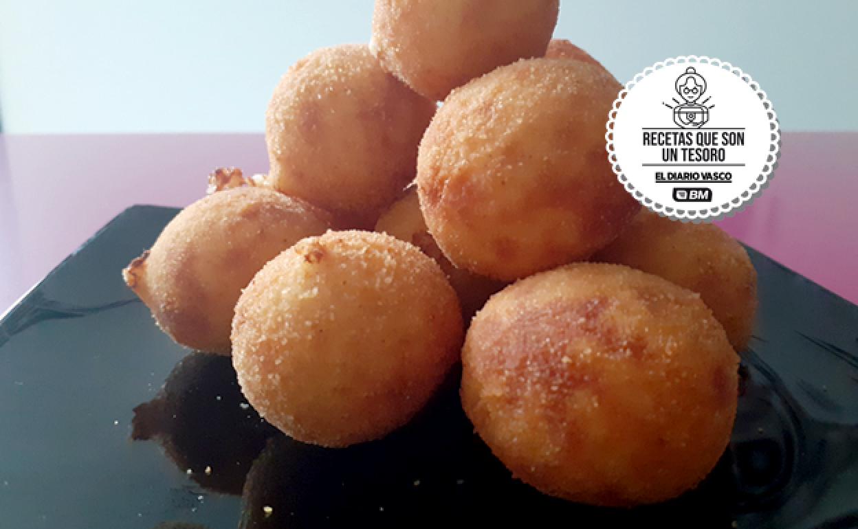 Croquetas de merluza de Iñaki Amondarain