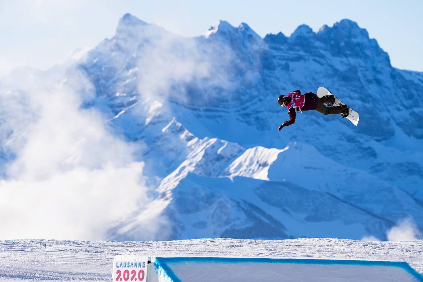 Esta semana se ha disputado el snowboard cross de los Juegos Olímpicos de la Juventud de Invierno de Lausana 2020, que ha ofrecido espectaculares imágenes.