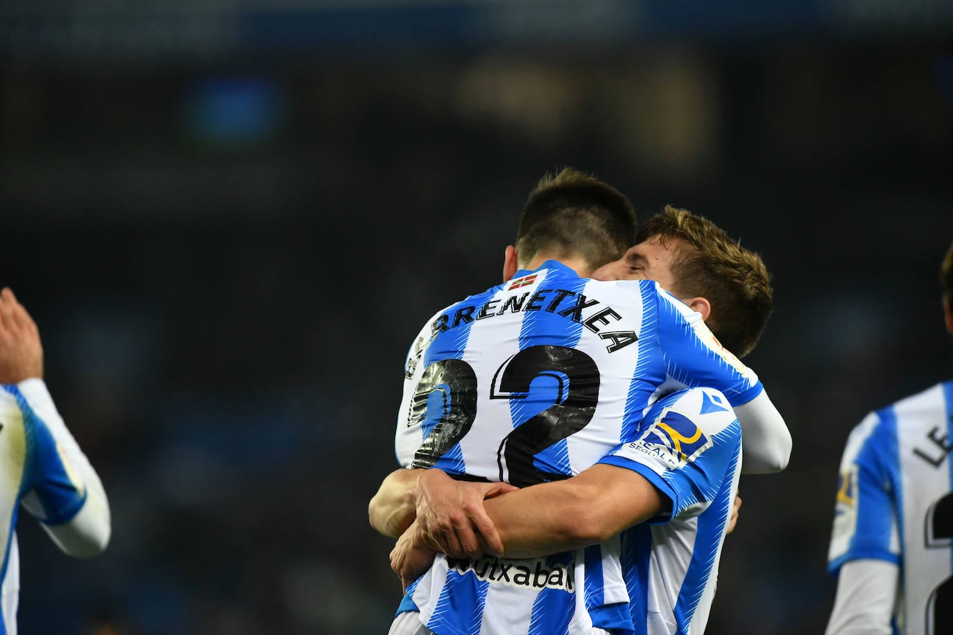 Buen ambiente en la eliminatoria copera que ha enfrentado a los realistas contra el Espanyol