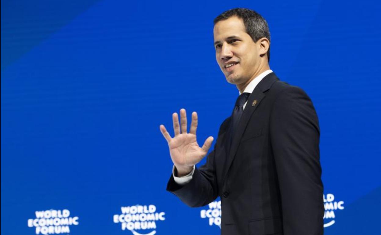 El presidente de la Asamblea Nacional de Venezuela, Juan Guaidó.