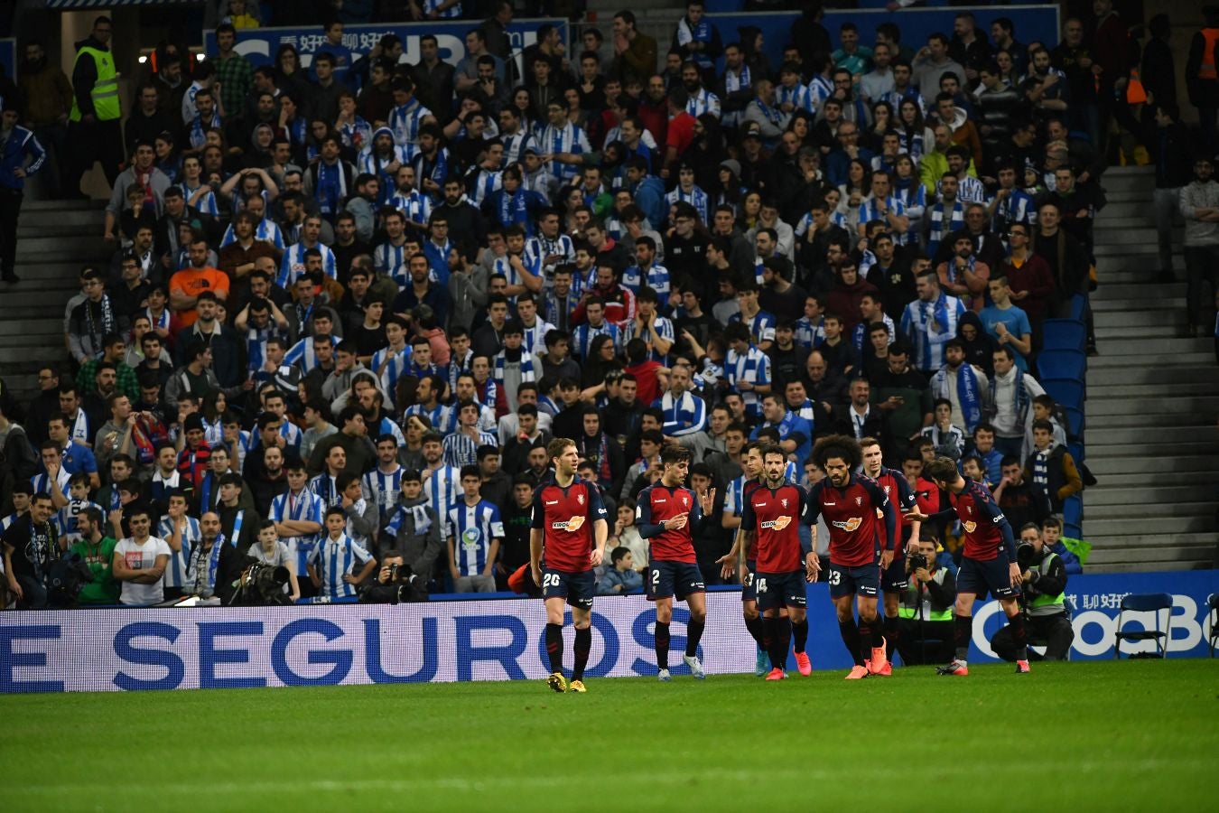 La Real Sociedad sigue soñando con la Copa tras eliminar a Osasuna. Los txuri-urdin estarán en el bombo de cuartos