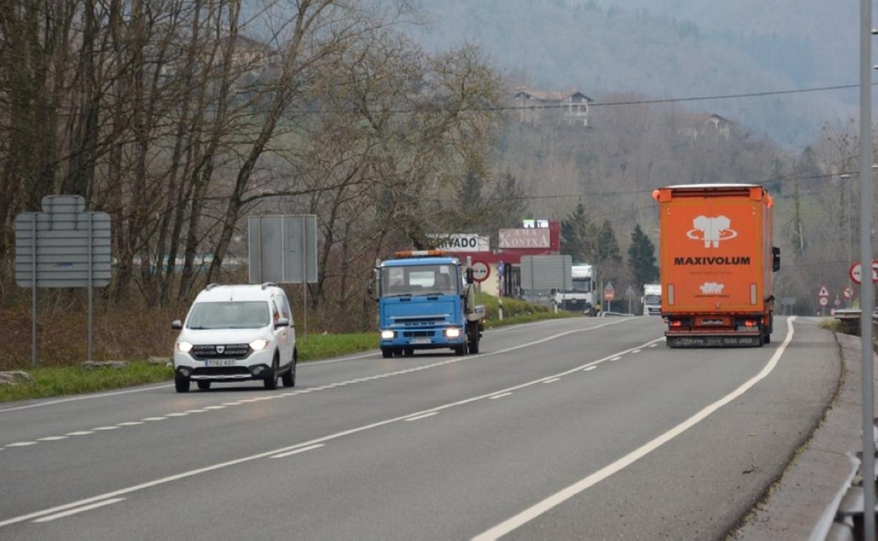 Tramo donde ahora se puede adelantar en ambos sentidos. 