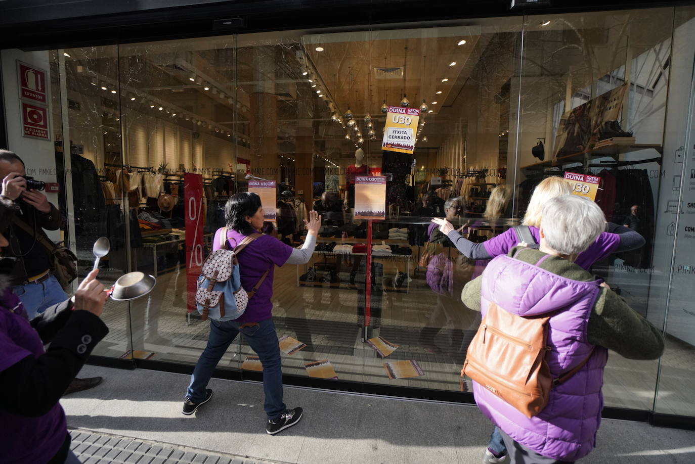 La incidencia de la huelga general del 30 de enero convocada por ELA y LAB ha tenido una incidencia dispar en Gipuzkoa.